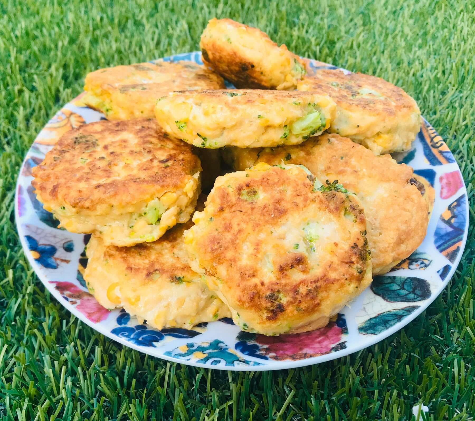 Tuna, Chickpea & Broccoli Patties – Tiny Turtle