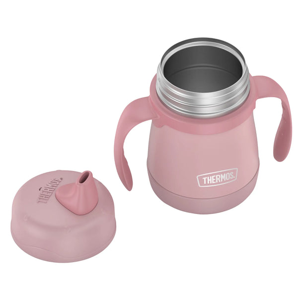 Thermos Stainless Steel Vacuum Insulated Soft Spout Cup With Handles 210ml