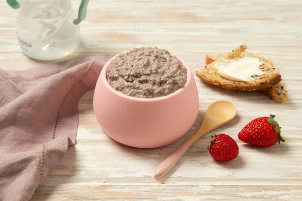 Home made style breakfast cereals for babies