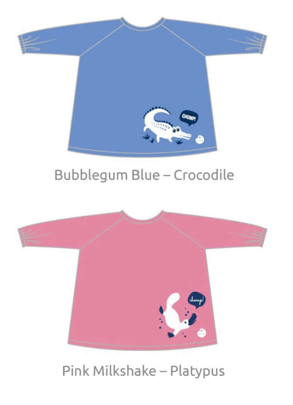 Little Chomps Smock 0-8 months (long sleeve)