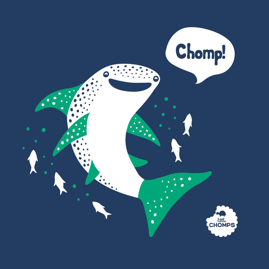 Little Chomps Smock 8 months- 4 years (short sleeve)