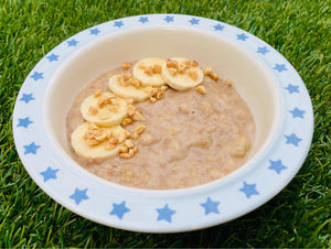 Banana, Peanut Butter and Chia Oats