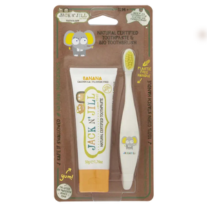 Jack and Jill Tooth Brush and Toothpaste Pack