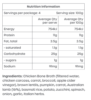 Lamb and Lentil Pilaf Rice 400g