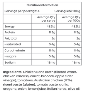 Greek Chicken and Tomato Risoni 400g