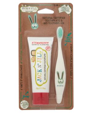Jack and Jill Tooth Brush and Toothpaste Pack