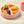 Load image into Gallery viewer, Toddler food egg bites on a pink plate with cucumber and banana
