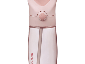 Bbox Junior Drink Bottle 380ml in pink, perfect for toddlers transitioning from sippy cups to independent drinking.
