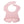 Pink silicone bib with deep pocket for catching food and liquids, perfect for keeping baby clean during mealtimes.