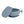 Bbox silicone suction bowl with lid in soft blue, perfect for independent eating. Strong suction and ergonomic design.