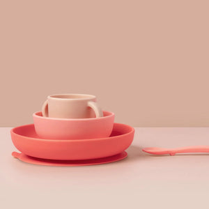 EKOBO Premium Silicone Baby Feeding Set (4-Piece)