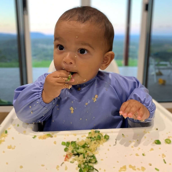 Little Chomps Smock 0-8 months (long sleeve)
