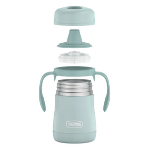 Thermos Stainless Steel Vacuum Insulated Soft Spout Cup With Handles 210ml