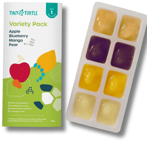 Start Solids for $45: Tiny Turtle Variety Pack with purees for baby's first foods.