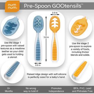 Num Num Pre-spoon Gootensils (2-pack)
