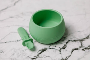 Starting Solids Australia Scoop Bowl and Spoon (suction)